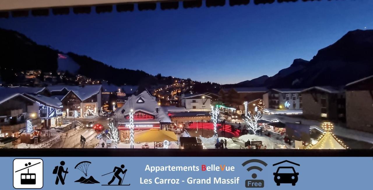 Apartmán Bellevue Centre, Wifi, Mountain View Les Carroz d'Araches Exteriér fotografie